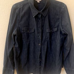 Banana Republic denim shirt xl